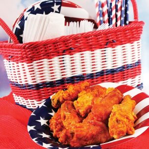 4th of July Picnic Basket Food Picture