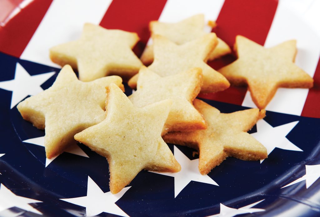 4th of July Star Cookies Food Picture