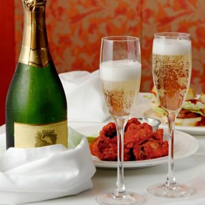 Alcohol Champagne With Party Food Food Picture