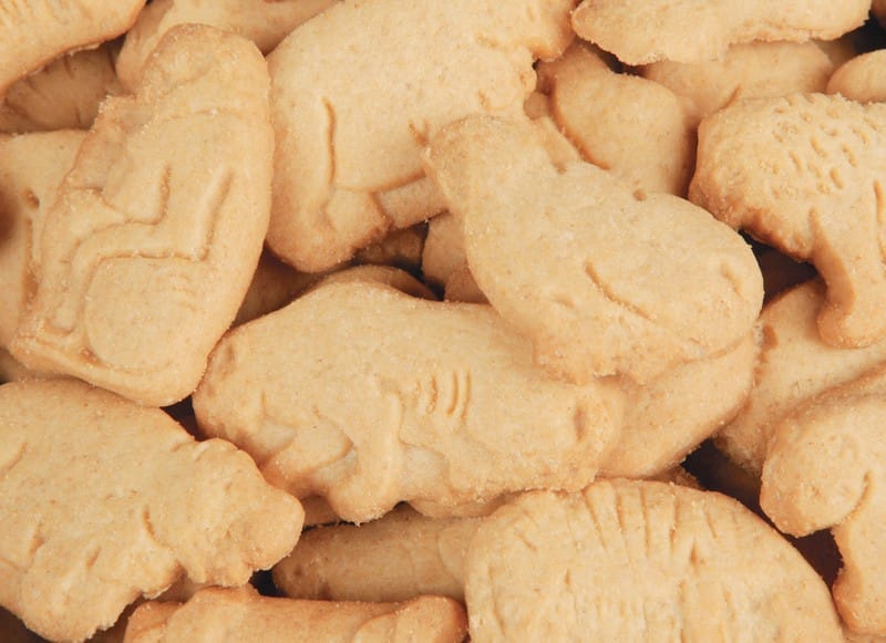 Close Up of Animal Crackers Food Picture
