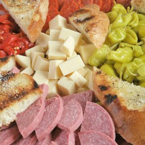 Close Up of a Antipasto Platter Food Picture