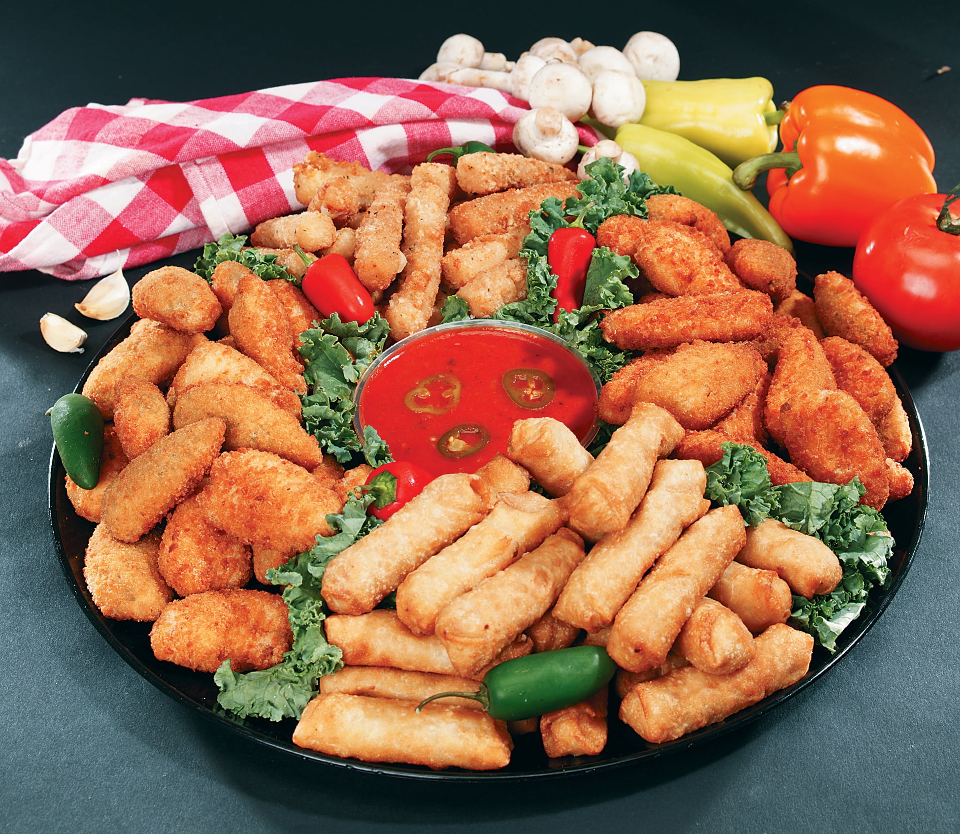 Fried Appetizer Platter Food Picture