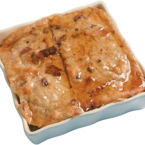 Apple Bread Pudding in a Pan Food Picture