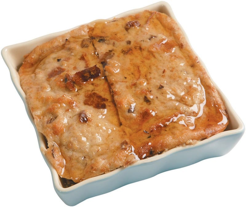 Apple Bread Pudding in a Pan Food Picture