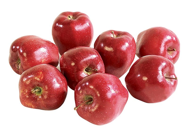 Red Delicious Apples Isolated Food Picture