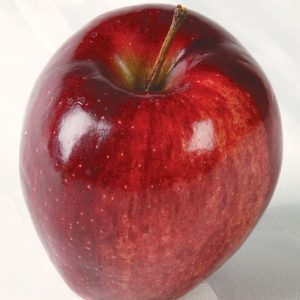 Red Delicious Apple on White Surface Food Picture