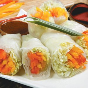 Asian Spring Rolls Food Picture