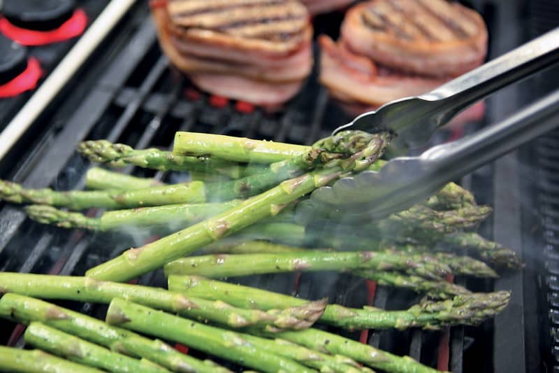 Asparagus on Grill Food Picture