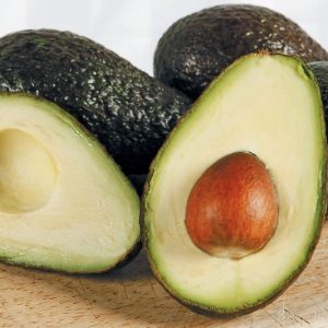 Avocado on Wooden Surface Food Picture