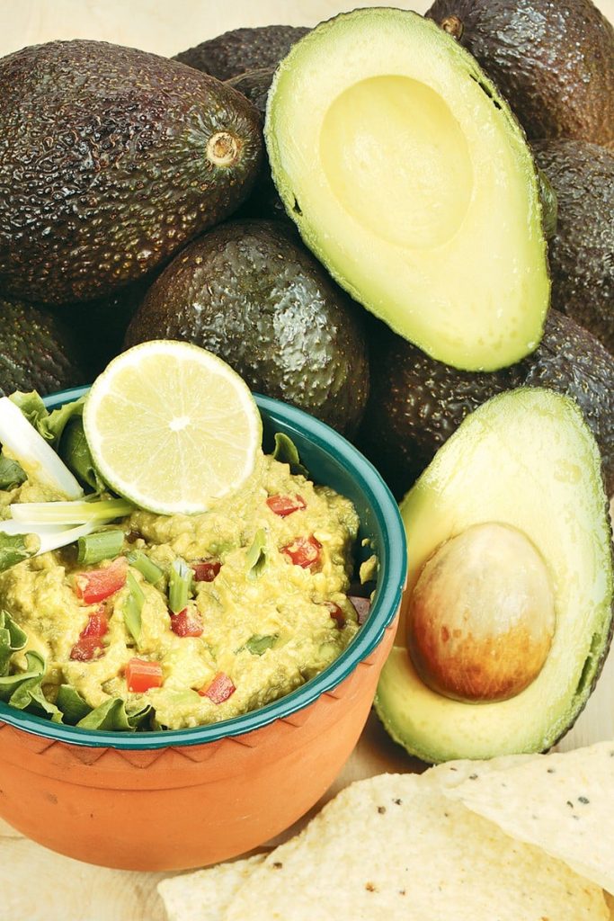 Avocado and Guacamole with Chips Food Picture