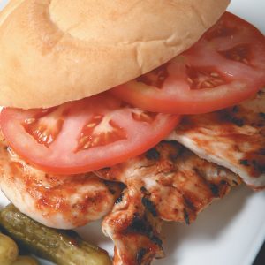 BBQ Chicken Sandwich Food Picture