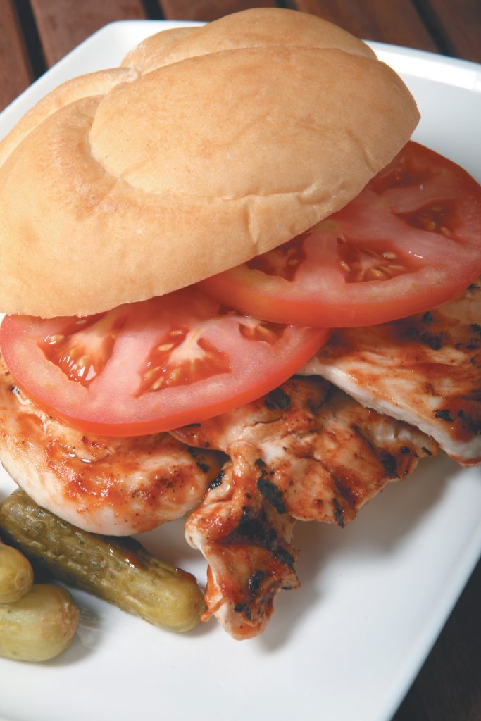 BBQ Chicken Sandwich Food Picture