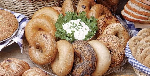 Assorted Bagels, Cookies & Breads Food Picture