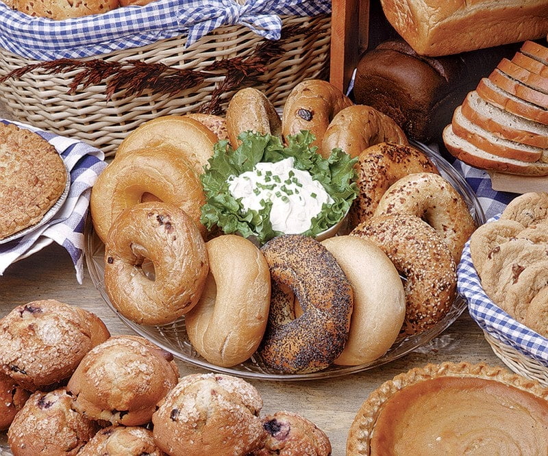 Assorted Bagels, Cookies & Breads Food Picture