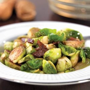 Balsamic Brussell Sprouts and Bacon Food Picture