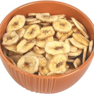 Banana Chips in a Bowl Food Picture