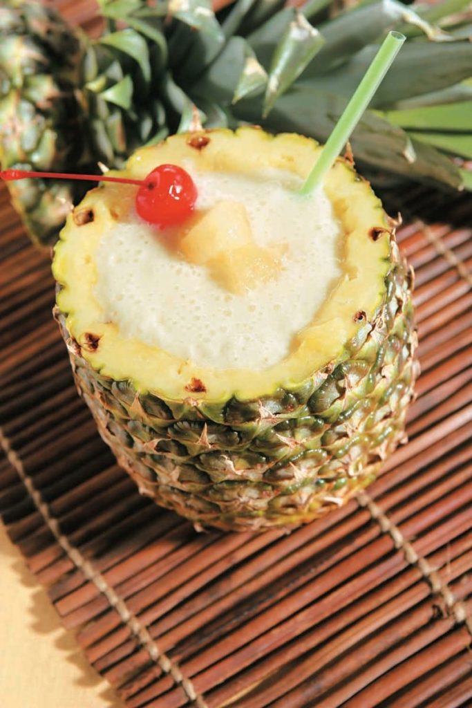 Banana and Pineapple Smoothie Food Picture