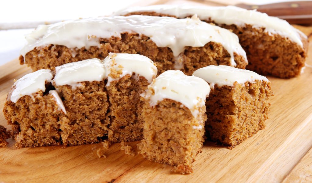 Pumpkin Bars With Frosting Food Picture