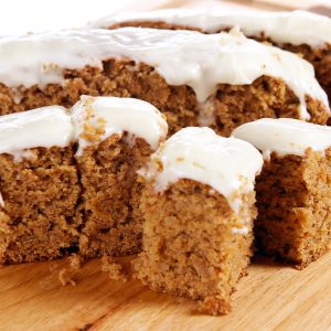 Pumpkin Bars With Frosting Food Picture