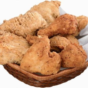 Basket of Chicken Food Picture