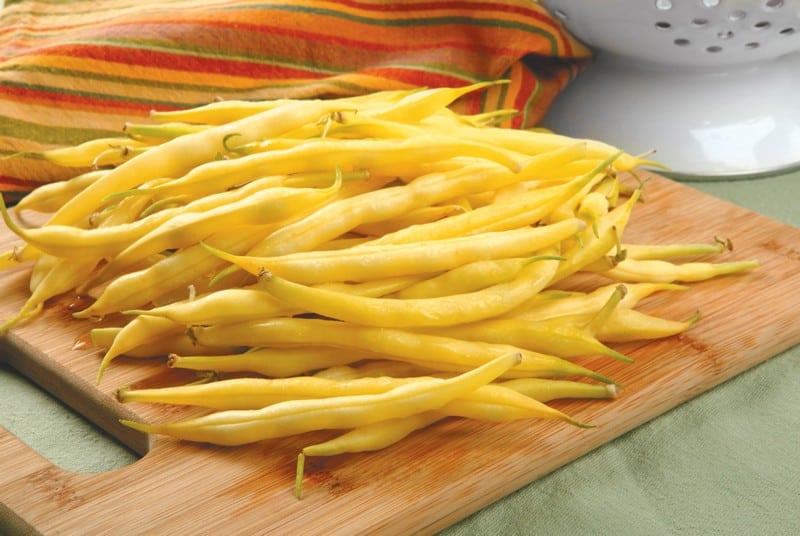 Yellow Beans on Wooden Surface Food Picture