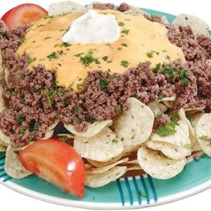 Beef and Cheese Nachos Food Picture