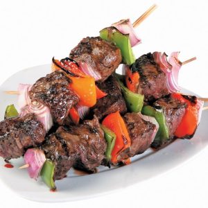Beef Kabob with Grill Marks Food Picture
