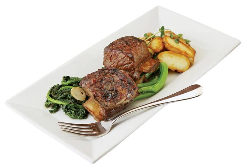 Cooked Bone-In Beef Short Ribs with Vegetables Food Picture