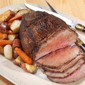 Beef Sirloin Roast with Mixed Vegetables Food Picture