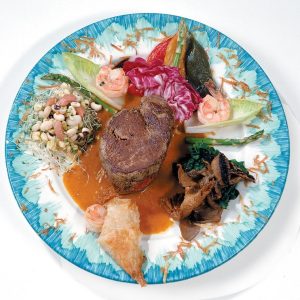 Beef Tenderloin on a Plate Food Picture
