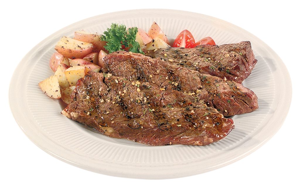 Beef Tip Strip with Grilled Mark Food Picture