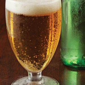 Beer Bottle & Glass Food Picture