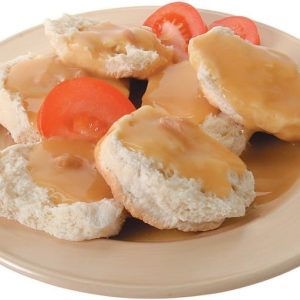Sausage Biscuits with Gravy Food Picture