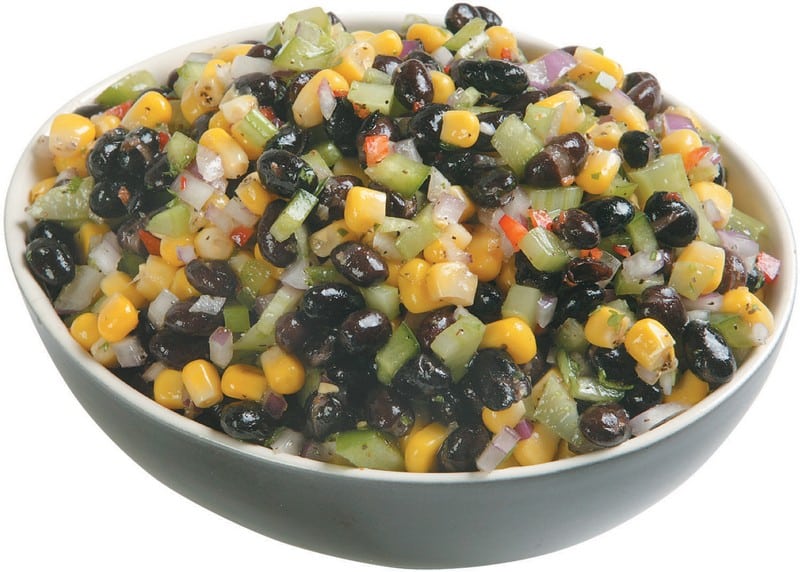 Black Bean Corn Salad in Bowl Food Picture
