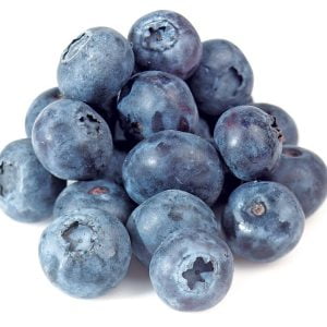 Small Pile of Fresh Plump Blueberries Food Picture