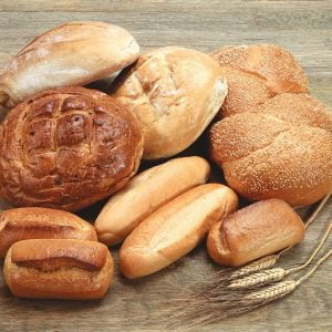 Assorted Bread on Wooden Table Food Picture