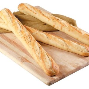 Baguettes on Cutting Board Food Picture