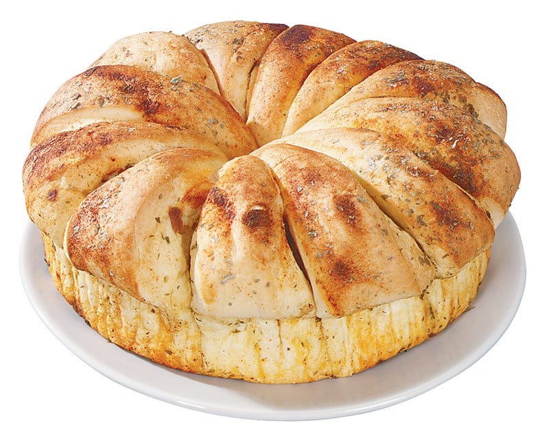 Round Garlic Bread Loaf Food Picture