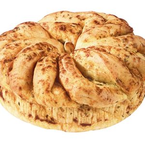 Round Garlic Bread Twist Loaf Food Picture