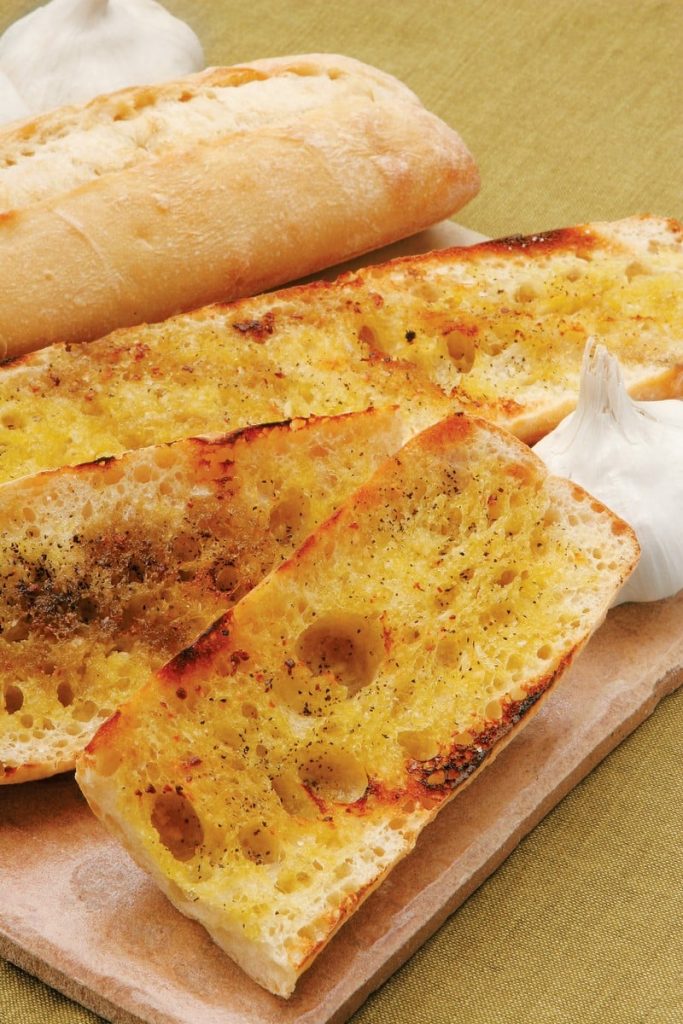 Crispy Garlic Bread Loaf Food Picture