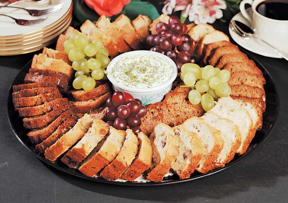 Assorted Nut Bread Platter Food Picture