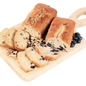 Assorted Nut Bread on Cutting Board Food Picture