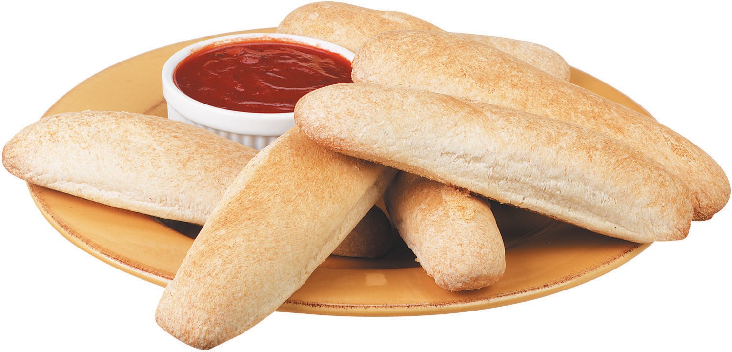 Bread Sticks on a Plate Food Picture
