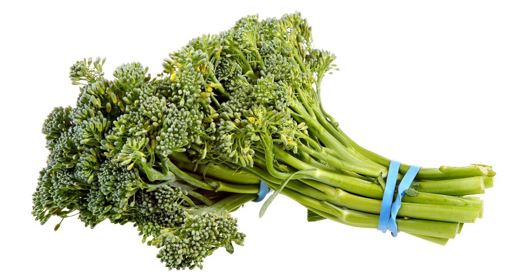Fresh Raw Broccolini Bunch Food Picture