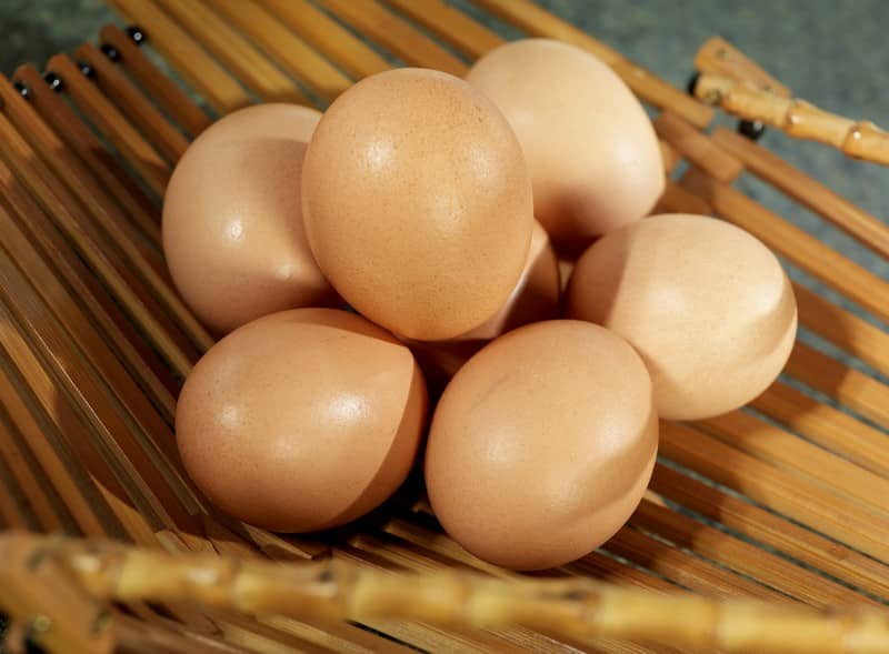 Organic Brown Eggs Food Picture
