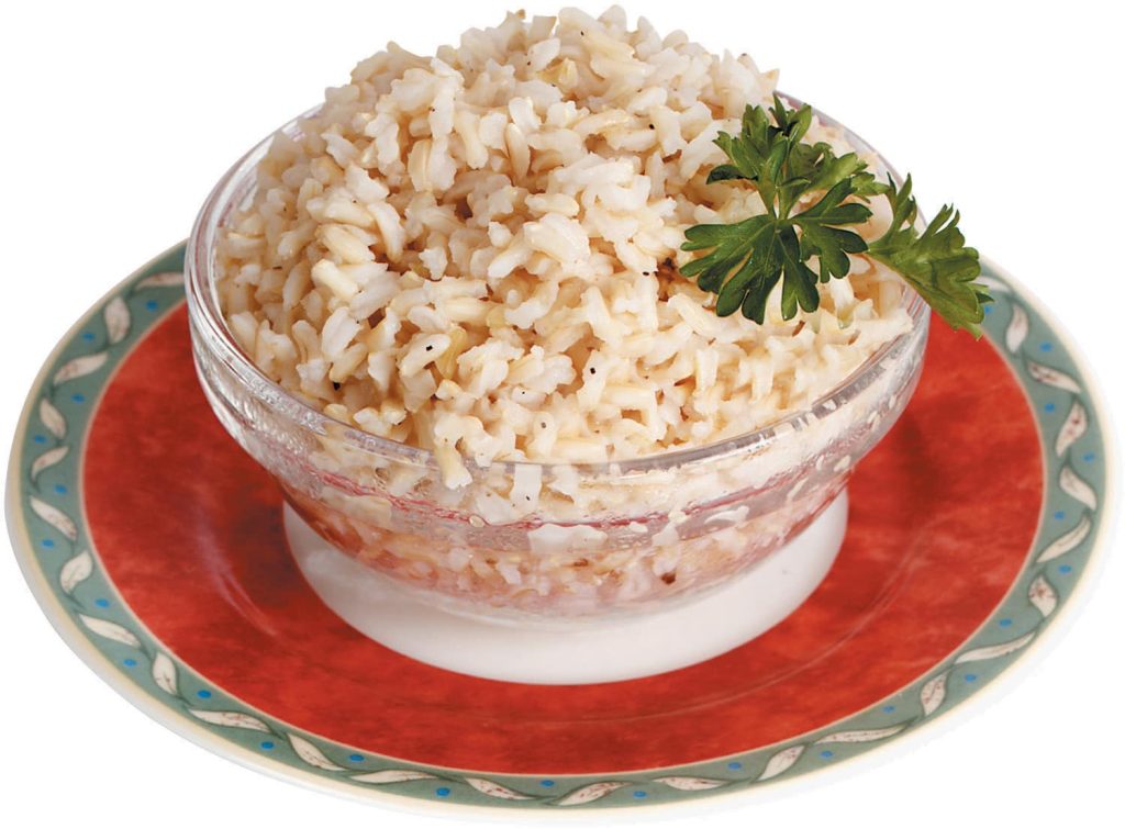 Brown Rice in Bowl Food Picture