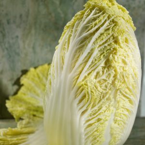Whole Head of Napa Cabbage Food Picture