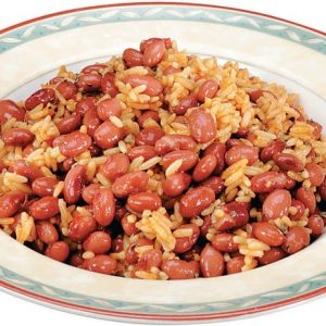 Cajun Red Beans and Rice in a Deep Plate Food Picture