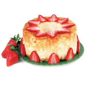 Strawberry Angel Cake Food Picture
