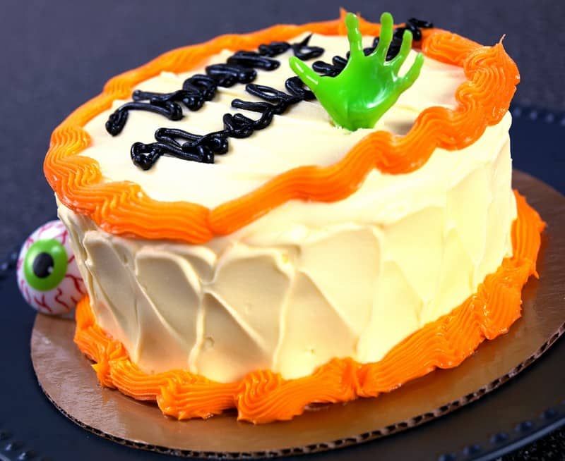 Whole Halloween Cake Food Picture